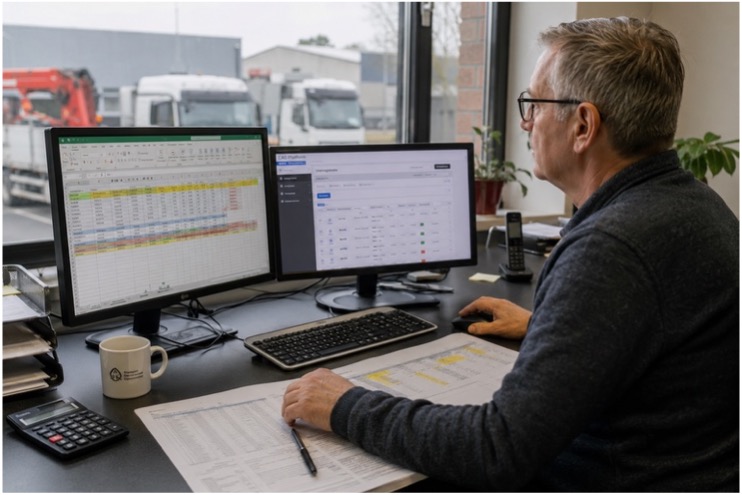 Online urenregistratie transportsector binnen het CAO Platform